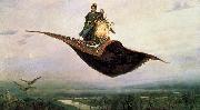 Viktor Vasnetsov Flying Carpet 1880 oil painting